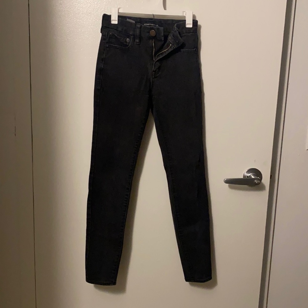Aeropostale High Rise Curvy Jeggings Size 00